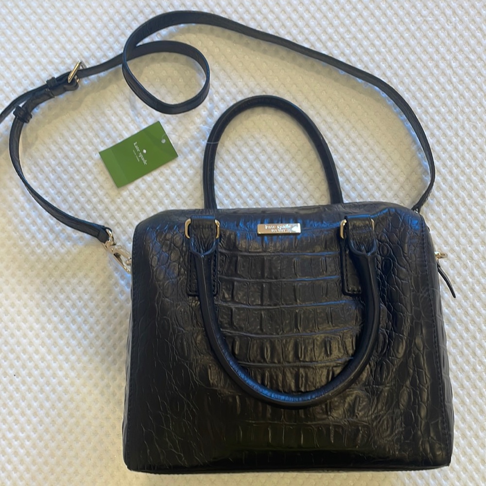 New with tags, Kate Spade black leather purse